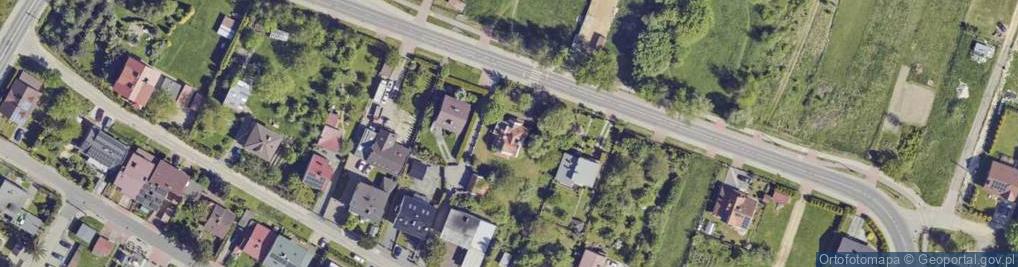 Zdjęcie satelitarne św. Barbary ul.