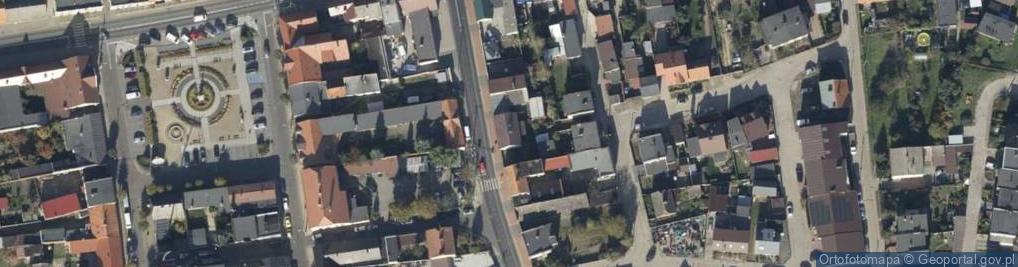 Zdjęcie satelitarne św. Marcina ul.