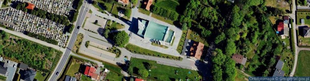 Zdjęcie satelitarne św. Marcina ul.
