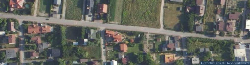 Zdjęcie satelitarne Święcicka ul.