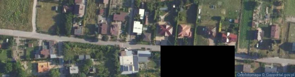 Zdjęcie satelitarne Święcicka ul.
