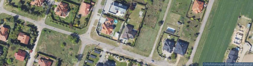 Zdjęcie satelitarne św. Huberta ul.