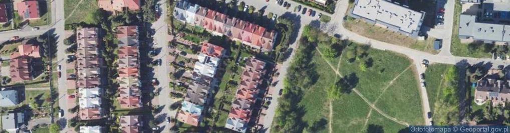 Zdjęcie satelitarne św. Floriana ul.
