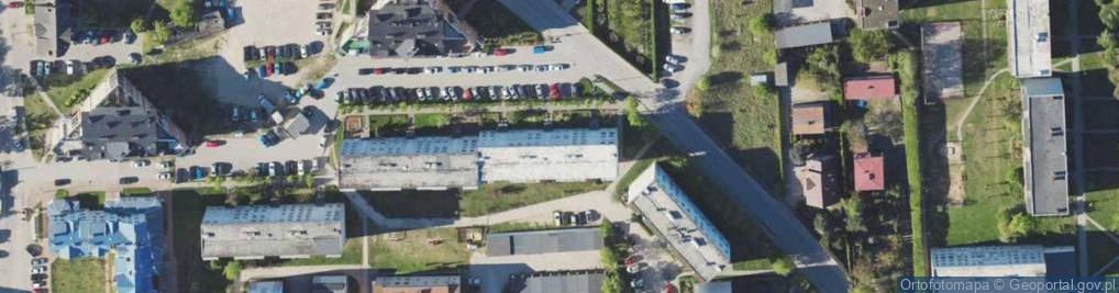 Zdjęcie satelitarne św. Maksymiliana Marii Kolbego ul.