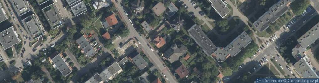 Zdjęcie satelitarne Świebodzińska ul.