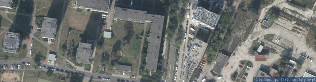 Zdjęcie satelitarne św. Michała ul.