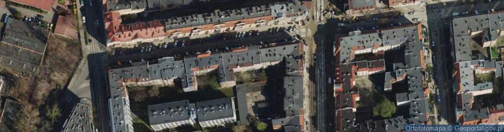 Zdjęcie satelitarne św. Czesława ul.