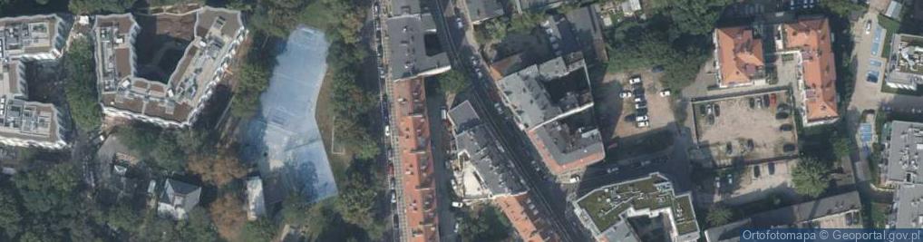 Zdjęcie satelitarne Święty Wojciech ul.
