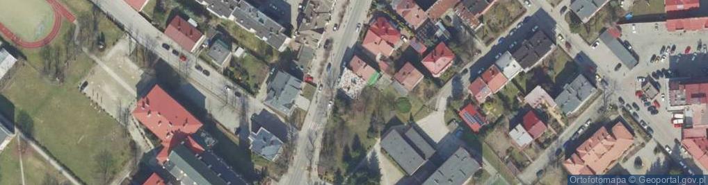 Zdjęcie satelitarne św. Jana Nepomucena ul.