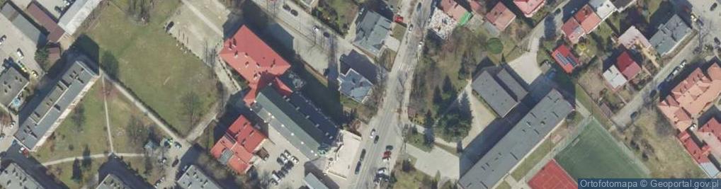 Zdjęcie satelitarne św. Jana Nepomucena ul.