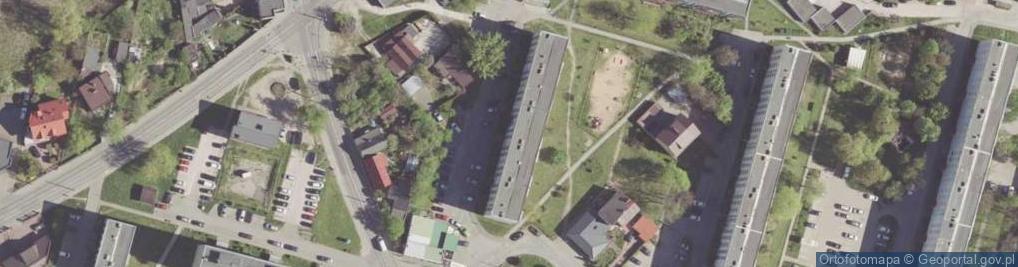 Zdjęcie satelitarne Świętokrzyska ul.