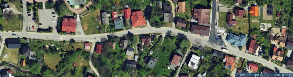 Zdjęcie satelitarne św. Marcina ul.