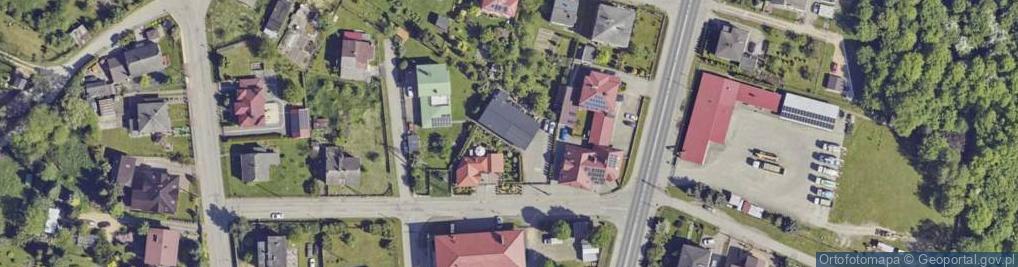 Zdjęcie satelitarne św. Floriana ul.