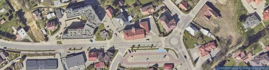 Zdjęcie satelitarne św. Barbary ul.
