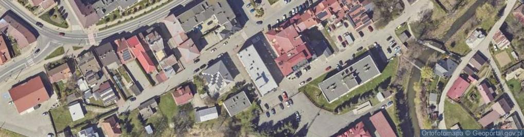 Zdjęcie satelitarne św. Floriana ul.