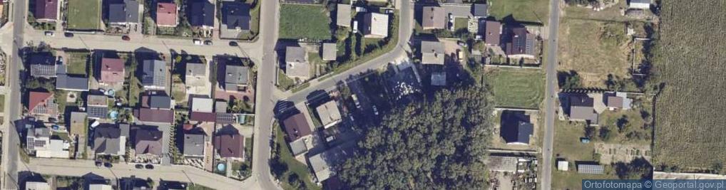 Zdjęcie satelitarne św. Katarzyny ul.