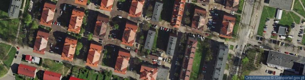 Zdjęcie satelitarne św. Maksymiliana Marii Kolbego ul.