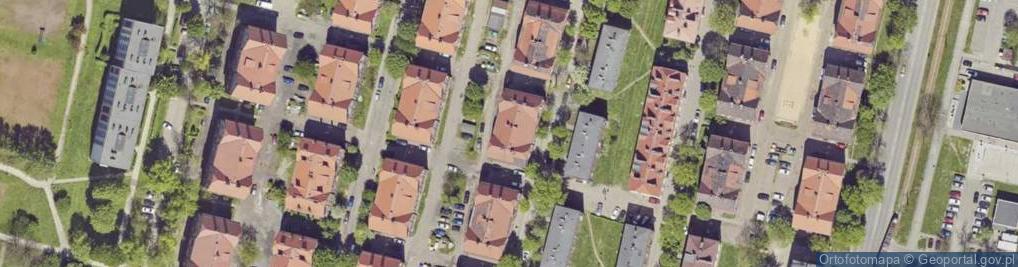 Zdjęcie satelitarne św. Maksymiliana Marii Kolbego ul.