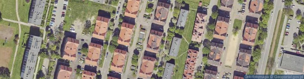 Zdjęcie satelitarne św. Maksymiliana Marii Kolbego ul.