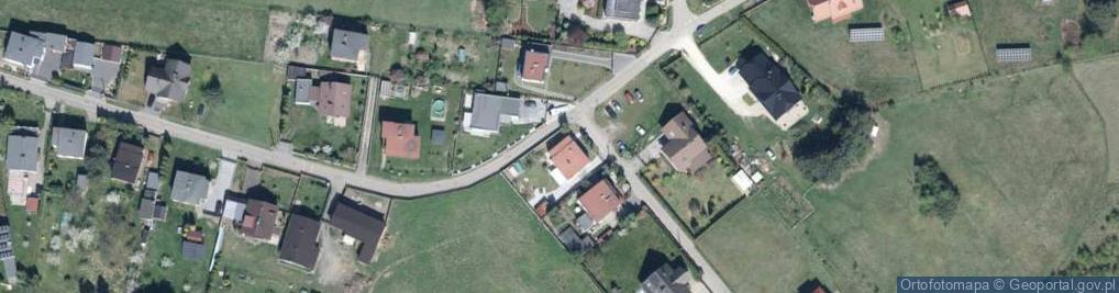 Zdjęcie satelitarne św. Huberta ul.