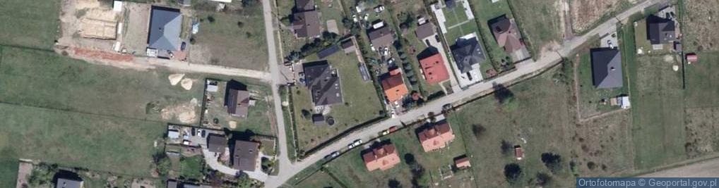 Zdjęcie satelitarne św. Huberta ul.