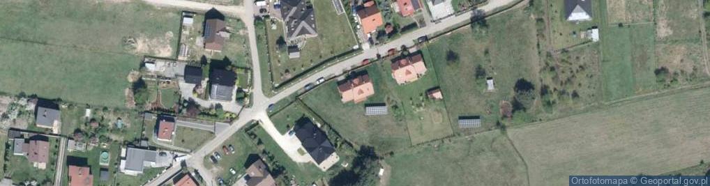 Zdjęcie satelitarne św. Huberta ul.