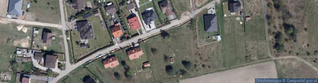 Zdjęcie satelitarne św. Huberta ul.
