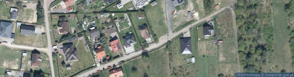 Zdjęcie satelitarne św. Huberta ul.