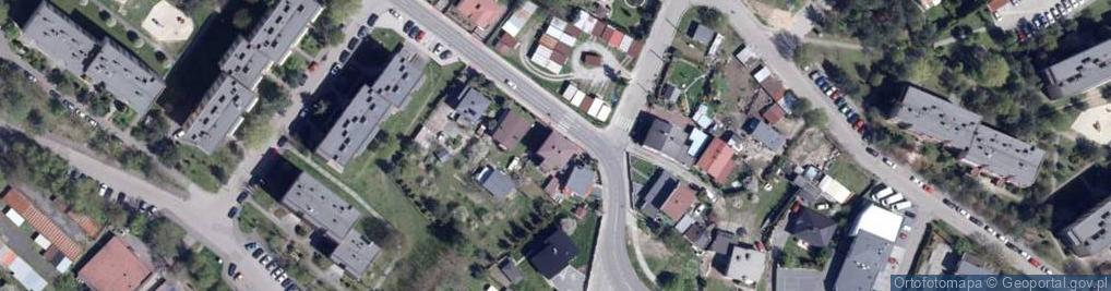 Zdjęcie satelitarne św. Maksymiliana ul.