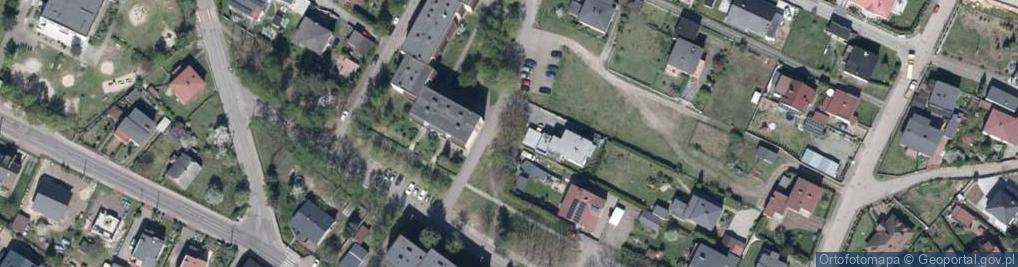 Zdjęcie satelitarne św. Maksymiliana ul.