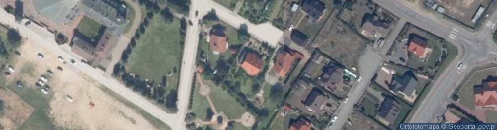 Zdjęcie satelitarne św. Huberta ul.
