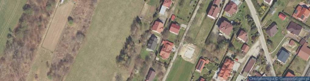 Zdjęcie satelitarne św. Huberta ul.