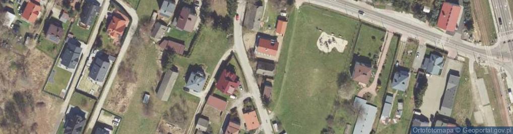 Zdjęcie satelitarne św. Huberta ul.