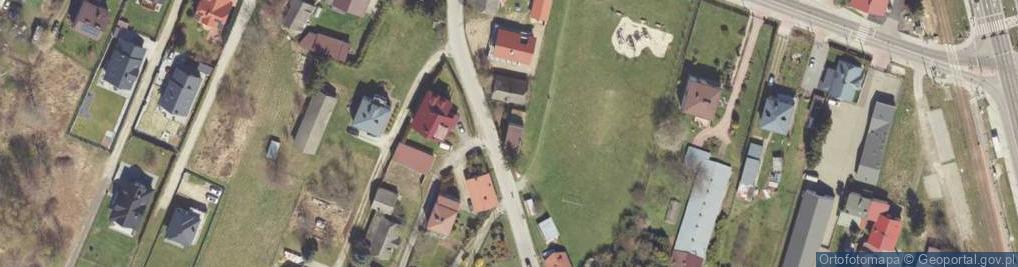 Zdjęcie satelitarne św. Huberta ul.