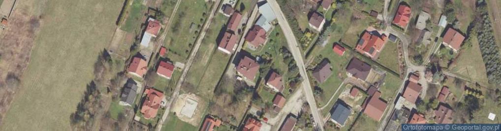 Zdjęcie satelitarne św. Huberta ul.