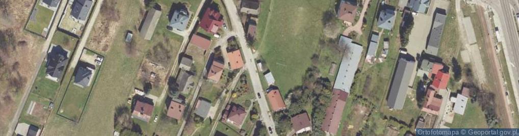 Zdjęcie satelitarne św. Huberta ul.