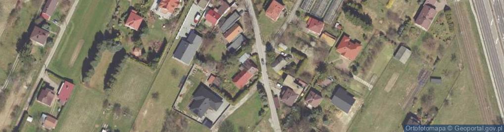 Zdjęcie satelitarne św. Huberta ul.