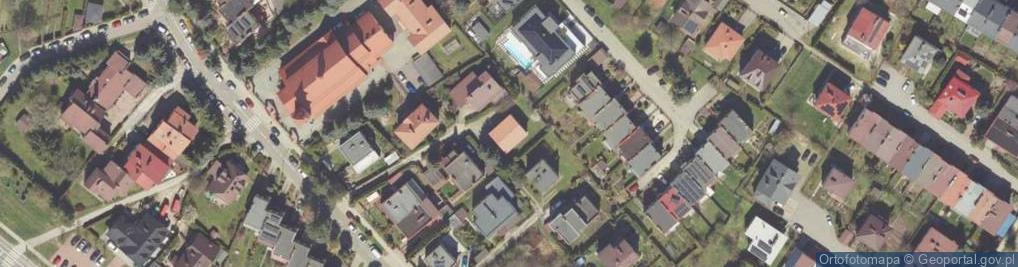 Zdjęcie satelitarne św. Michała Archanioła ul.