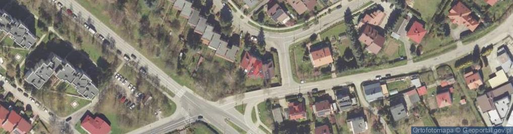 Zdjęcie satelitarne św. Michała Archanioła ul.