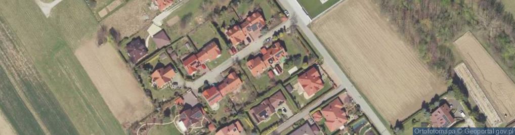 Zdjęcie satelitarne św. Faustyny ul.