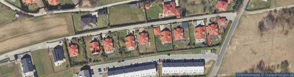 Zdjęcie satelitarne św. Walentego ul.