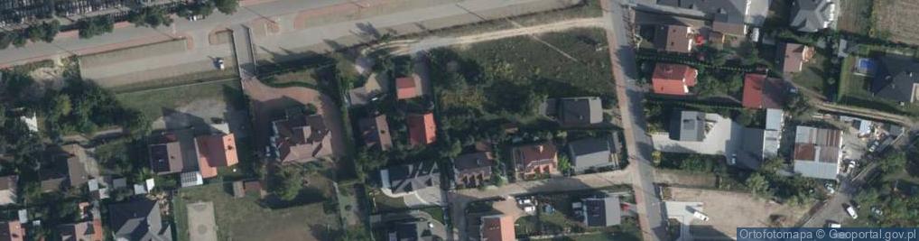 Zdjęcie satelitarne św. Faustyny Kowalskiej ul.