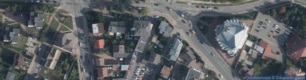 Zdjęcie satelitarne Świętokrzyska ul.