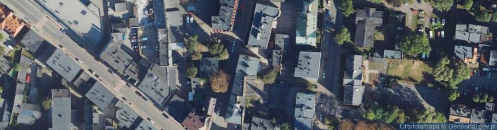 Zdjęcie satelitarne św. Barbary ul.