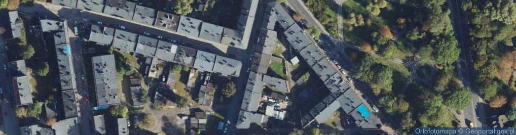 Zdjęcie satelitarne św. Floriana ul.
