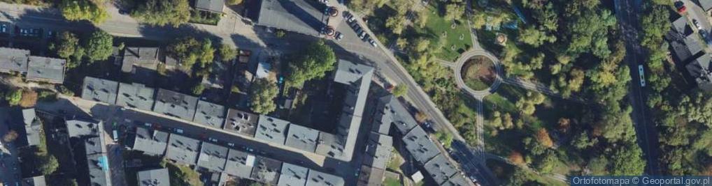 Zdjęcie satelitarne św. Floriana ul.