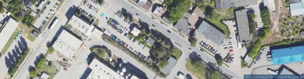 Zdjęcie satelitarne Świętokrzyska ul.