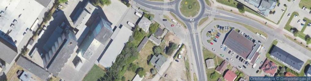 Zdjęcie satelitarne Świętokrzyska ul.