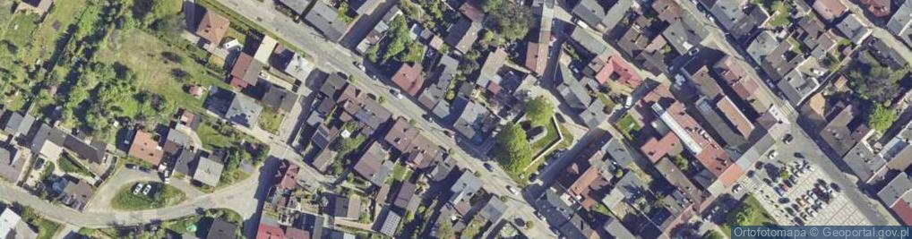 Zdjęcie satelitarne Świętojańska ul.