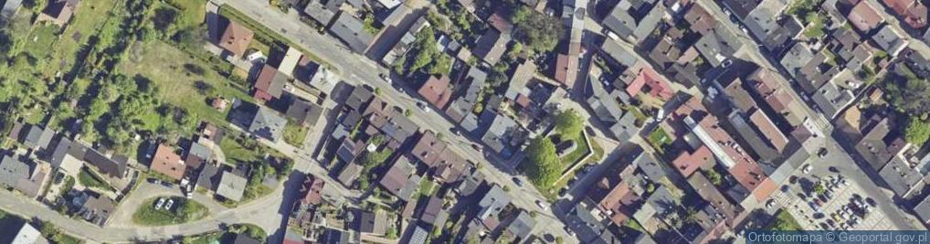 Zdjęcie satelitarne Świętojańska ul.